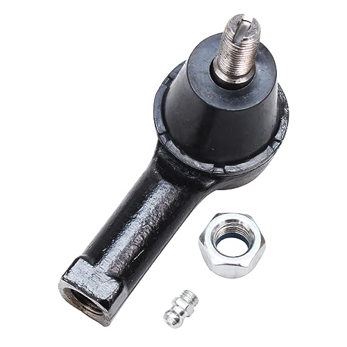 Image of Detroit Axle - 4pc Front End Control Arms Kit for 01-06 Hyundai Elantra, 2 Control Arms with Ball Joint 2 Outer Tie Rod Ends 2001 2002 2003 2004 2005 2006 Replacement