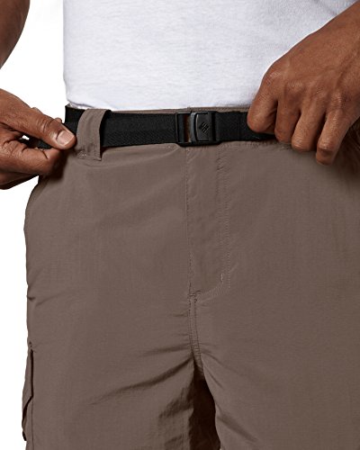 Image of Columbia Men's Regular Fit Shorts (AM4723 Cypress Heather Camo Print 40)