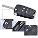 MIKKUPPA Key Shell Replacement for Buick Lacrosse, Regal, Verano Key Fob Cover with Screwdriver - Compatible for OHT01060512