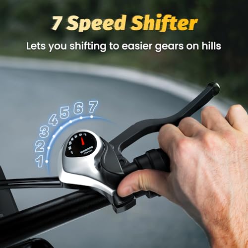 Image of 1000W Folding Electric Bike, 48V 20.8AH Large Removable Battery E-Bike, 30+MPH, 80 Miles Max Range, 20 inch Fat Tire Electric Bike for Adults, Adult Electric Bicycles for Commute