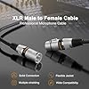 EBXYA XLR Cable 6M 2-Pack Male to Female Balanced Microphone Lead for Mic Mixer, Recording Studio #3