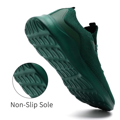 Image of DLWKIPV Womens Slip on Walking Tennis Shoes for Women Work Running Athletic Gym Sports Sneakers Lightweight Casual Shoe