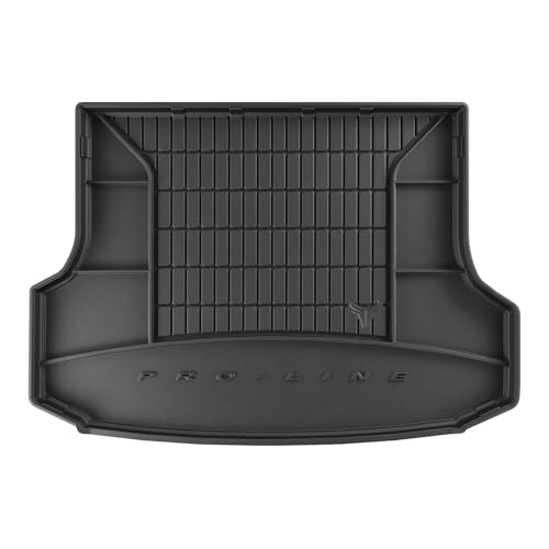 FROGUM ProLine 3D Tapis de Coffre Voiture Bac de Coffre Exclusif en Caoutchouc pour Lexus RX V Depuis 2022 I Organisateur Pratique | Les Bords Plus Hauts