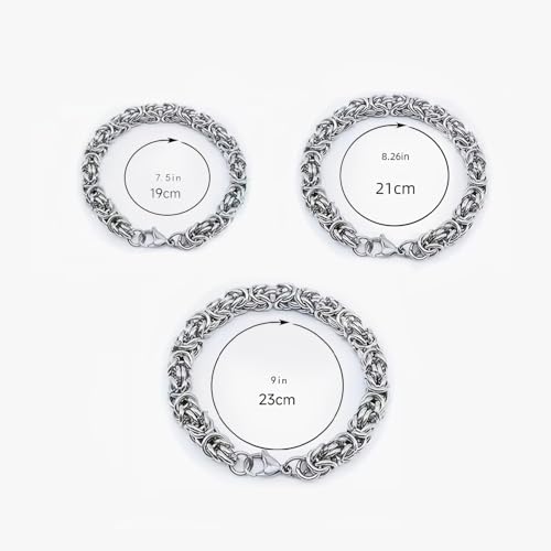 Artisan Crafted Byzantine Bracelet for Women, Hypoallergenic with Secure Clasp4