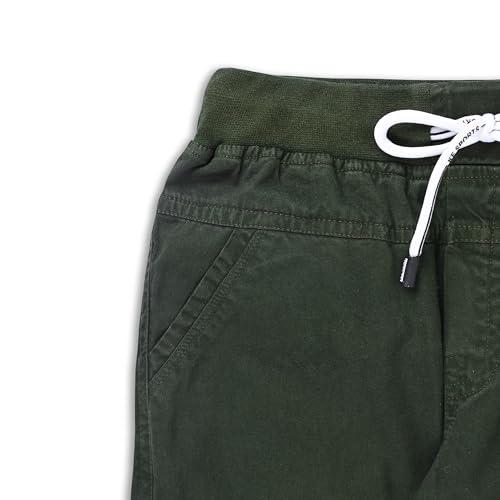 Image of Wish Karo Unisex Green Regular Fit Jeans Stretchable (js64)