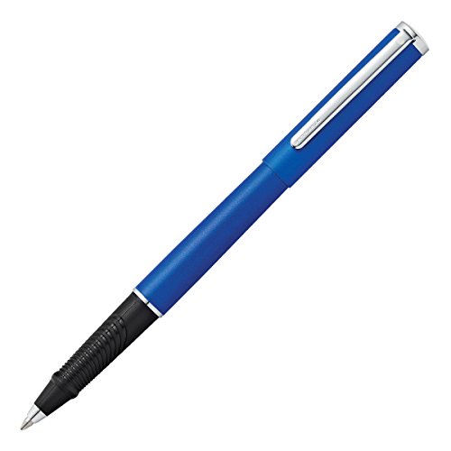 Stylo à bille Cross en finition bleu mat argenté haut de gamme