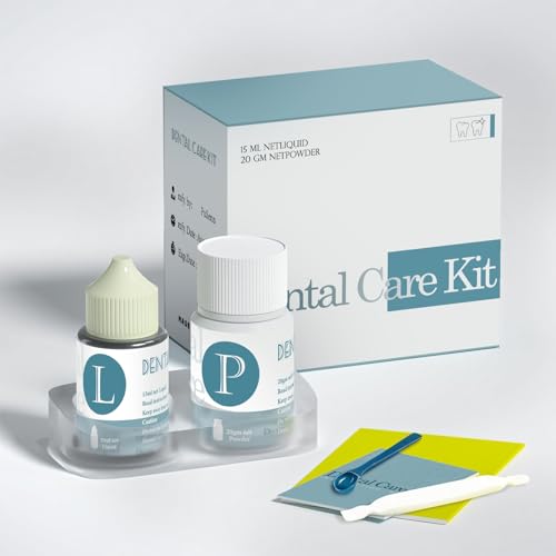 Temporary Tooth Repair Kit，Temporary Teeth Replacement Kit for Temporary Fixing The Missing and Broken Tooth （White）