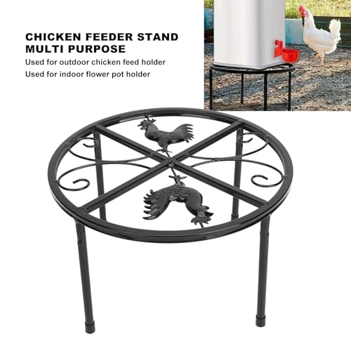 Suporte para água de Frango, Suportes para Vasos de Flores de Metal, Tipo de Piso à Prova de Ferruge