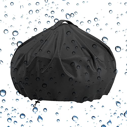 Electric Grill Cover | Waterproof BBQ Cover Outdoor BBQ Accessories Grill Cover - Electric BBQ Grill Cover, Waterproof, Weather Resistant, Rip-Proof, Anti-UV, Fade Resistant, Heavy Duty Grill