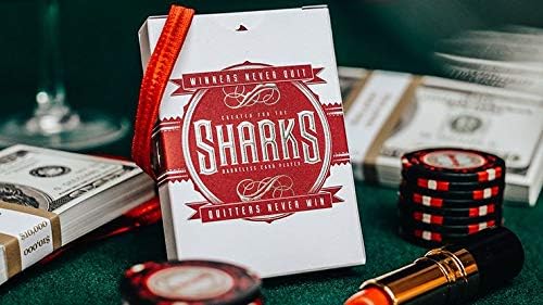 DMC Shark V2 Naipes de Póker miniatura 2