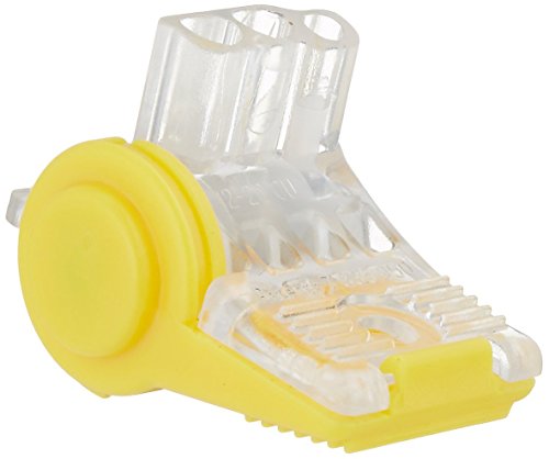 Blazing BVS-2 Wire Connector for Residential Valve Splices, Yellow, Pack of 20