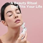 VRAIKO Lilac 7-in-1 Beauty Massager for Face and Neck - Jawline Lifting & Firming - Face Lymphatic Drainage Massager for Anti Aging Wrinkle, Forehead Lines, and Dark Circles, White - Image 5