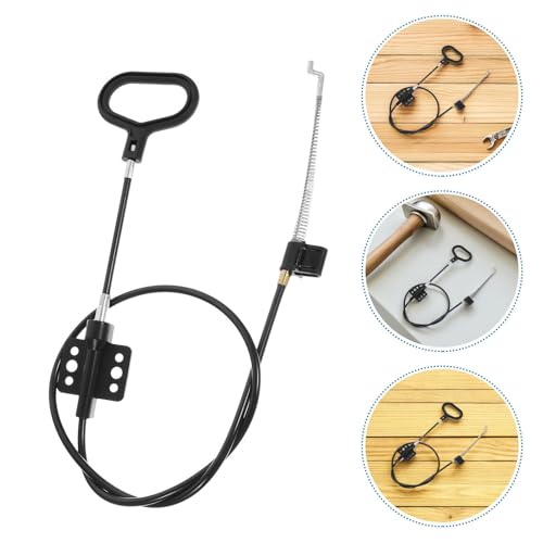 Cable de repuesto para sillón reclinable negro con manija de anillo D pack de 3 piezas para sofá 8
