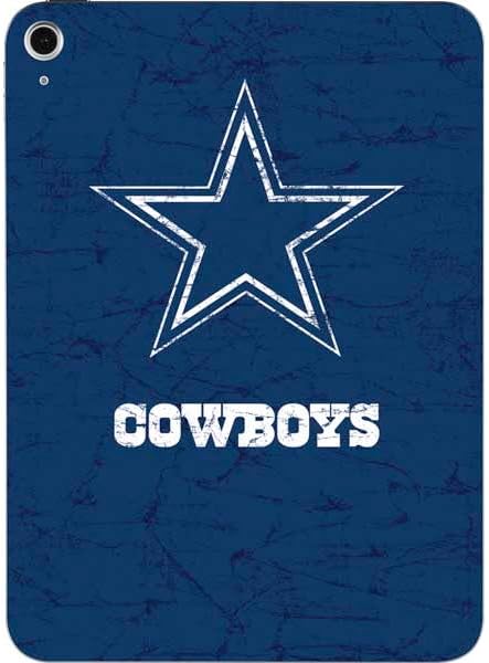 Skinit Decal Tablet Skin Compatible with iPad 11th Gen (2025) - Officially Licensed NFL Dallas Cowboys Tropical Print Design