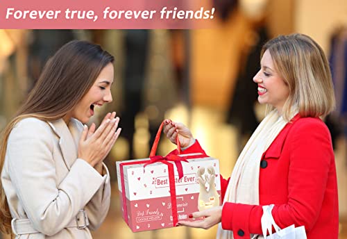 Sisters Birthday Gifts From Sister Polyresin Candle Holder Statue - W/Flickering Led, Unique Friendship Gifts For Women Friends Female, Bff Bestie Gifts For Women, Anniversary For Girlfriend #TOP4