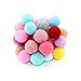 Gresunny 700 piezas pompones colores mini bolas de pompones fieltro pompoms balls pompones suaves y esponjosos bolas de peluche para niños arte y bricolaje, manualidades y decoraciones 2cm