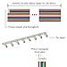 JST PH 2.0 Connectors Pin Header and Ribbon Cable Wire Kit 2.0mm Pitch JST PH - 2/3/4/5/6/7/8 Female Pin Male Housing
