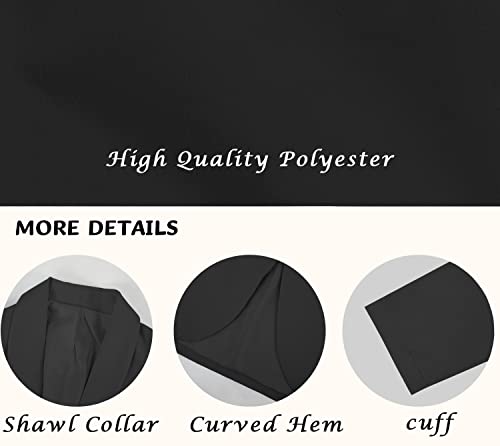 Bigeoosh Girls Blazer Jacket Long Sleeve Shawl Collar Open Front Coats For Girls Size 5-14 Years #TOP3