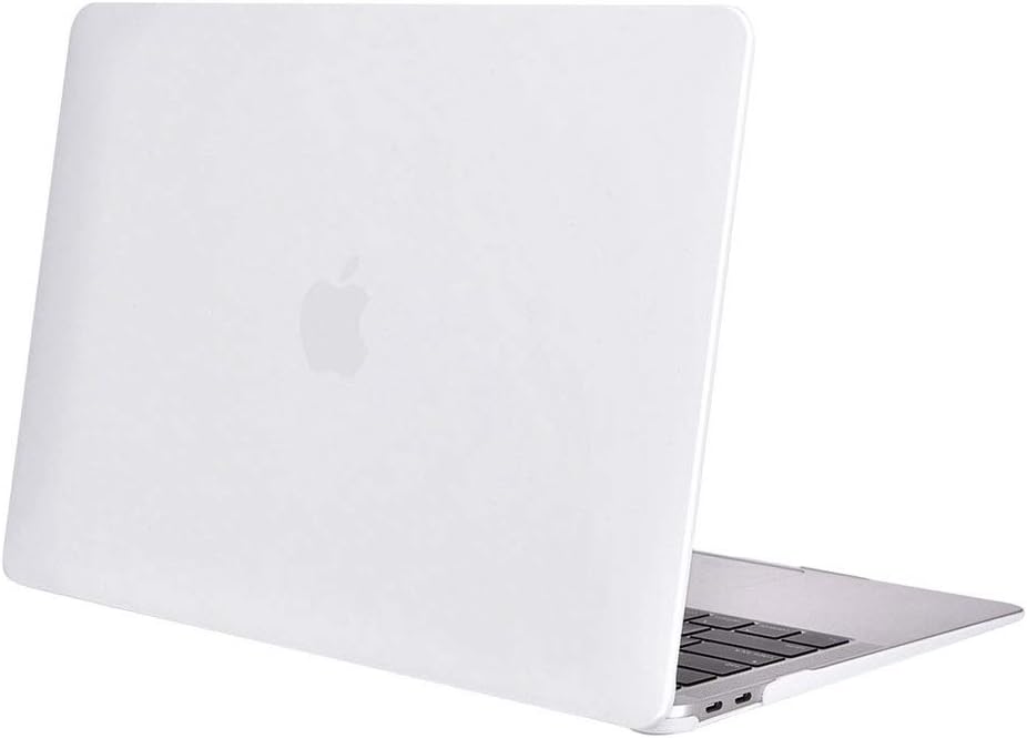 MARGOUN for MacBook Pro 13 inch Case 2019 2018 2017 2016 Release A2159 A1989 A1706 A1708, Plastic Hard Shell Case Cover for Mac Pro 13 inch (white)