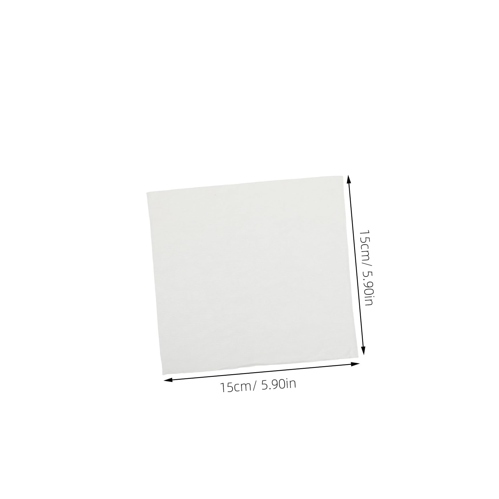 Panno per Spolverare Antistatico 100 Pezzi in Poliestere Bianco | Assorbente, Rimuove Impronte, per Telescopi e Superfici Delicate, Adatto a Display Lcd e Manutenzione Aerospaziale