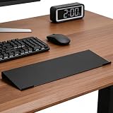 WOONEKY Ergonomiczny Podnóżek Do Klawiatury z Przezroczystego Akrylu Nachylony Stojak pod Klawiaturę Komputerową Podwyższony i Wytrzymały Do Biura i Domu