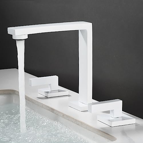 Robinet de lavabo en laiton chic pour vasque 3 trous