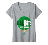 Womens Real Betis sports exclusive collection. V-Neck T-Shirt