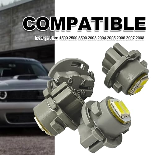 Kit de bombillas LED para control clima AC Dodge Ram 4 piezas miniatura 5