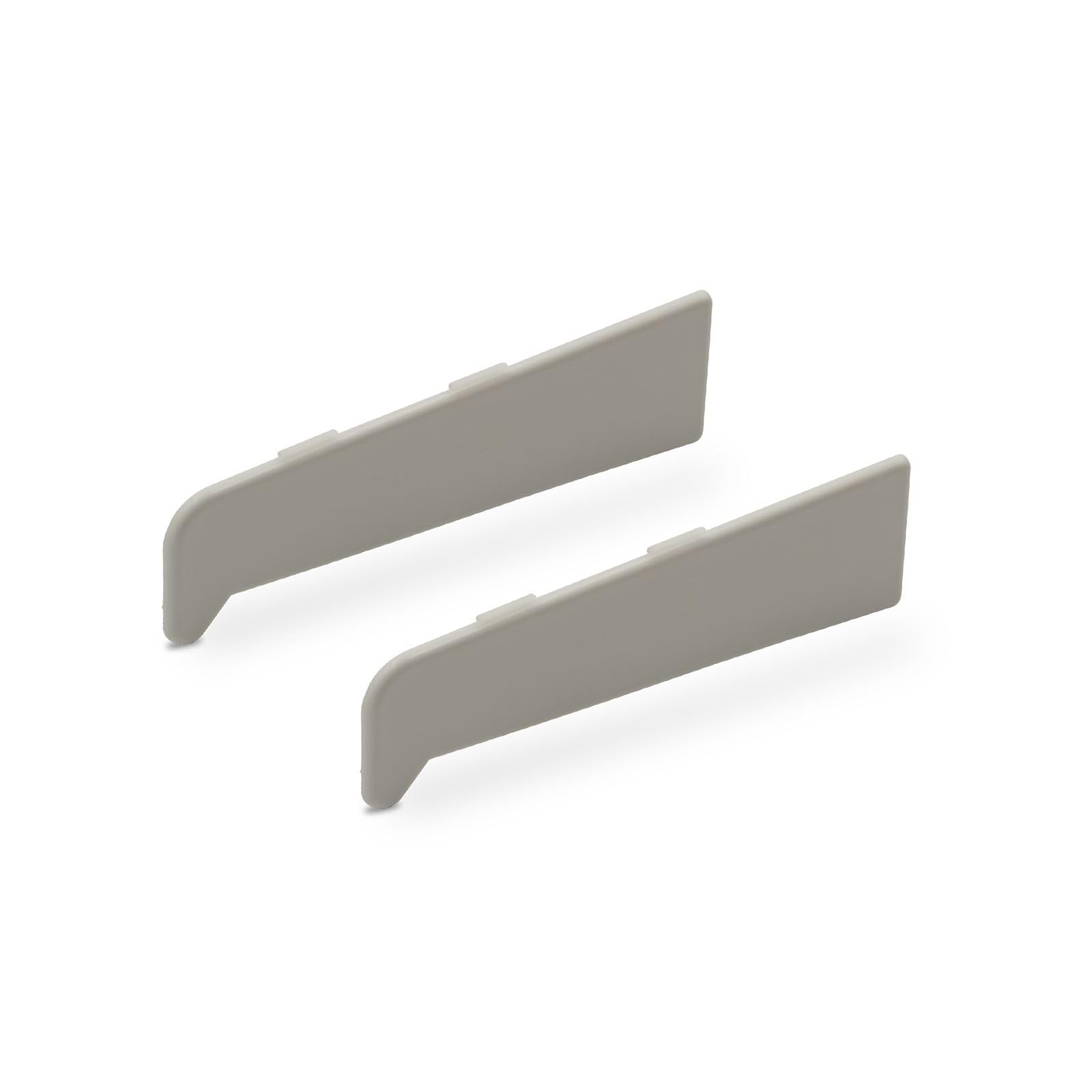 Truly Pvc Limited Agate Grey 150Mm Profile 22 Window Sill End Caps (Pair)