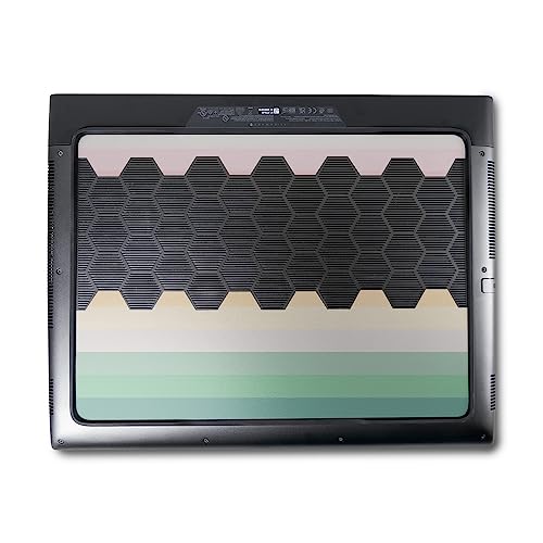 Image of MightySkins Skin Compatible with Alienware M18 R1 (2023) Full Wrap Kit - Horizon Stripes | Protective, Durable, and Unique Vinyl Decal wrap Cover | Easy to Apply & Change Styles | Made in The USA