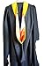 GRADWYSE Science Master Hood M.S. Graduation Master Degree Hood, Various College Colors Available Golden Yellow (Orange/White)