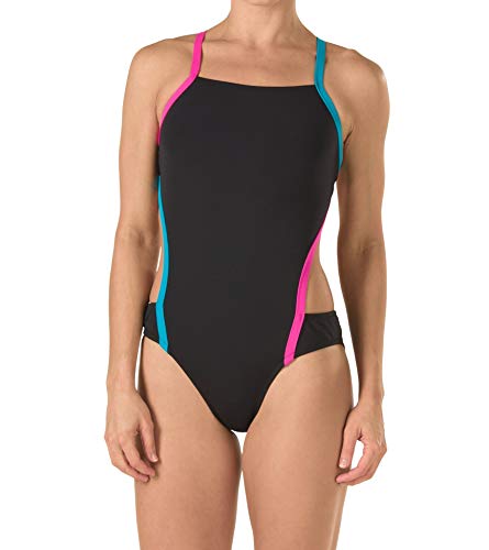 Speedo Women's Vee 2 Endurance Lite One Piece Swimsuit