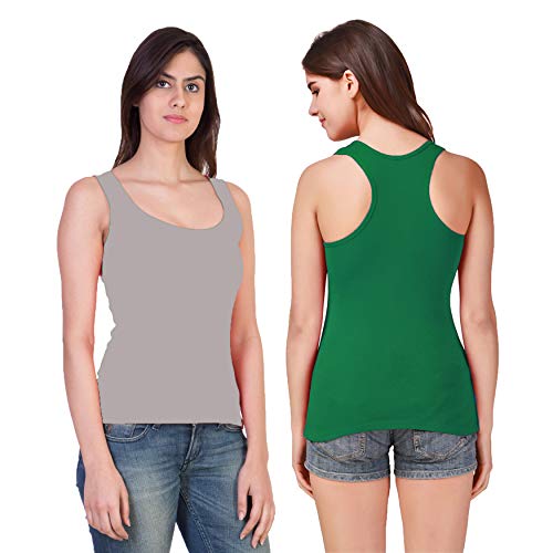 Image of Camisole Tank Top Vest Racerback Sando Camis for Women, Girls (Pack of 2)