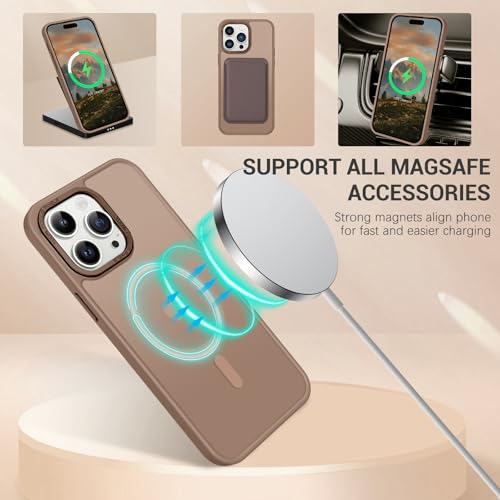 Coque anti-choc iPhone 14 Pro MagSafe fine mat transparent - 2