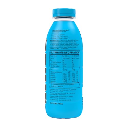 Prime Hydration Blue Raspberry, 12 x 500ml