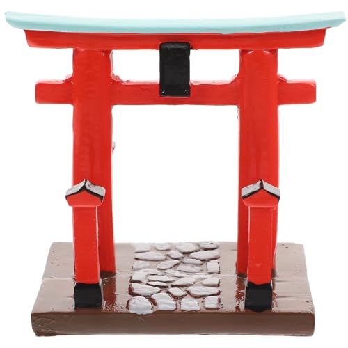 Garneck Japanese Torii Gate Shinto Ornament Shrine Temple Fairy Zen Gardens Decor Japan Altar Shelf...