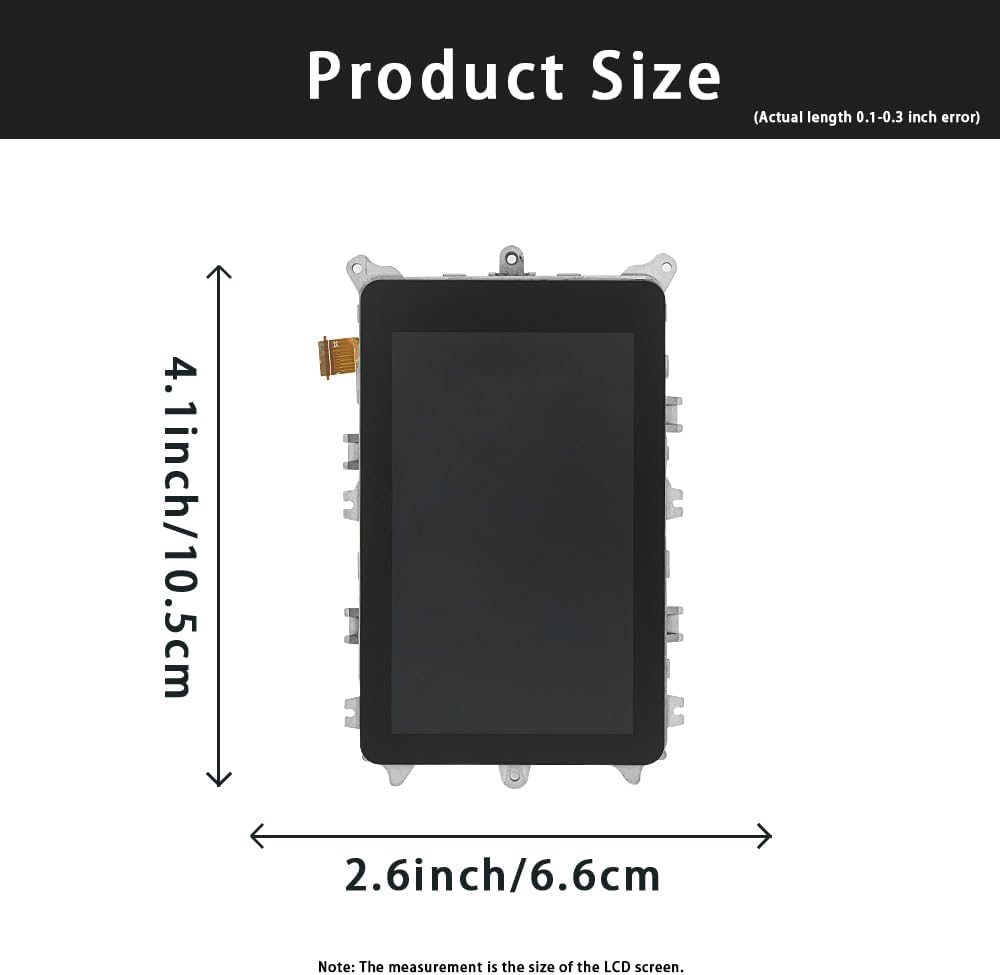 CK65 LCD Screen Touch Digitizer with Stand for Dolphin CK65 Barcode Scanner Handheld Mobile Computer, Touch Display Replacement Part