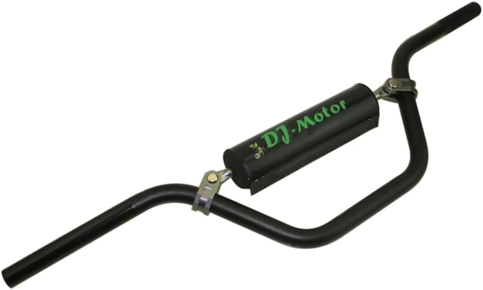 DJ-Motor 7/8" 22mm Aluminum 6061 Tall Handlebar With Handle Bar Pad For Honda CRF110 EFI 2019-2024 Dirt Pit Bike (Black & Green)