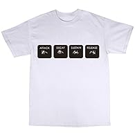 PREMIUM COTTON: A standard/loose fit, preshrunk, men's short sleeved, crew neck t-shirt made from the finest 100% cotton - ensuring a comfortable fit. FANTASTIC QUALITY PRINT: We use the latest printing methods to ensure the printed design is as dura...