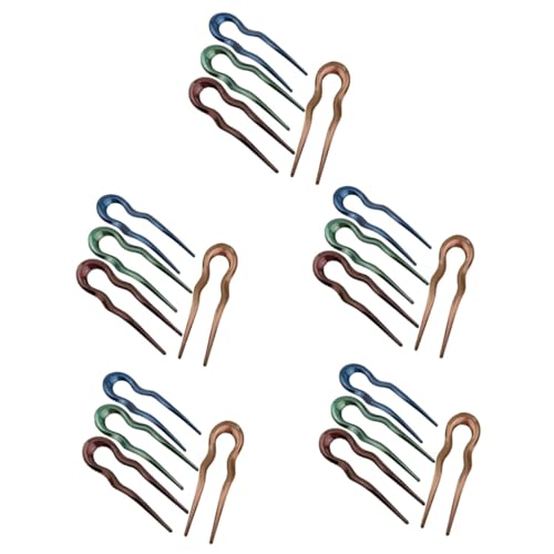 Épingles à cheveux u pince à chignon pour femme FRCOLOR accessoires coiffure updo