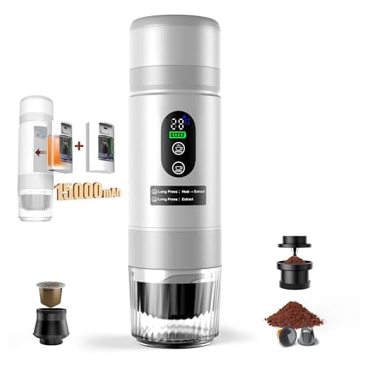 Portable 15,000mAh Electric Coffee Maker