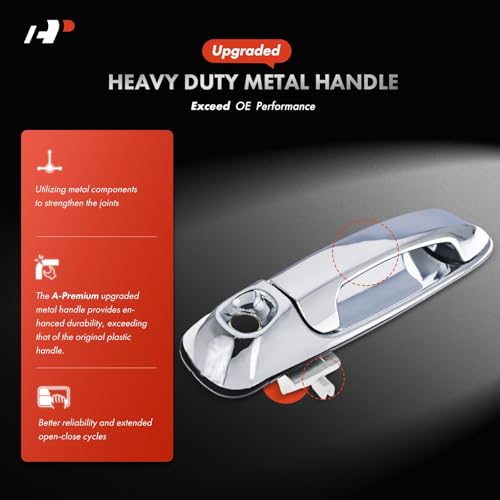 A-Premium Upgraded Metal Exterior Door Handles - Front & Rear Side by A-Premium - Used condition - Image 3
