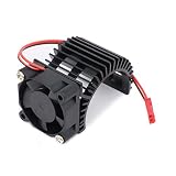540/545/550 Motor Heatsink Electric Engine Heat Sink with 30mm Cooling Fan 5-6V for 1/10 RC Hobby Ca