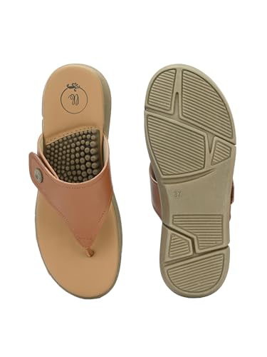 Image of egoss Lady Boss X Premium Genuine Leather Platform Sandals For Women-LCM-351