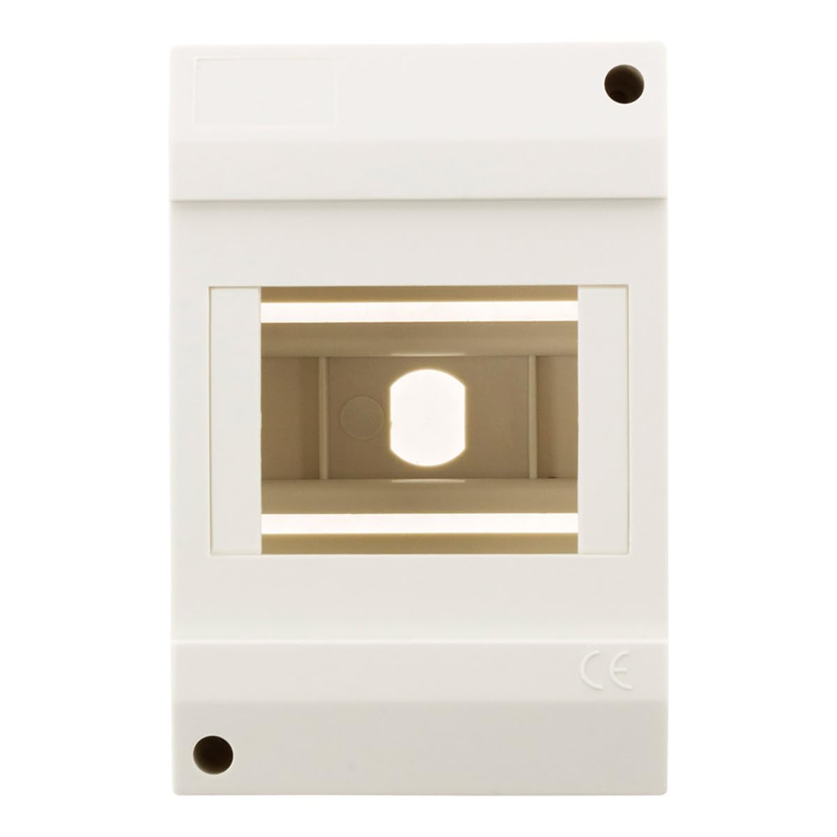 Zenitech 150142 caja de distribución, color blanco