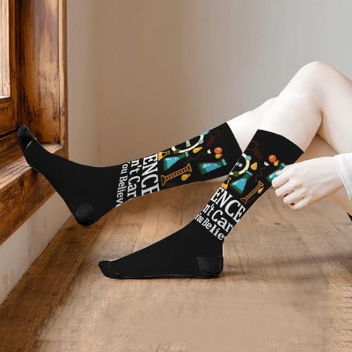 Science Doesn't Care What You Believe Men's Dress Socks4