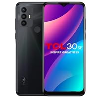 TCL 30 SE Sim Free Smartphone, 64 + 4GB, 6.52 HD+ screen, 50MP high res cam, 5000 mAh (Renewed)