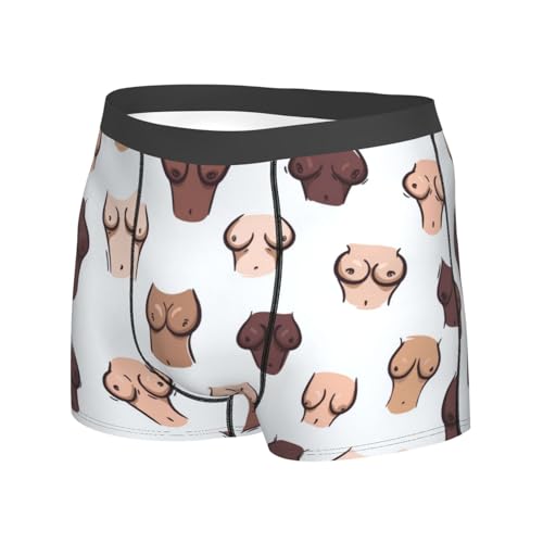 Books Bookshelf Library Literature Shelf Comfortable And Breathable Men'S Multi-Faceted Flat Angle Underwear2