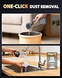 Handheld Vacuum Cleaner, 25000Pa Foldable Car Vacuum Cleaner Cordless, Powerful Rechargeable Portable Mini Car Hoover for Home Car Office Pet Hair Carpet - Image 8