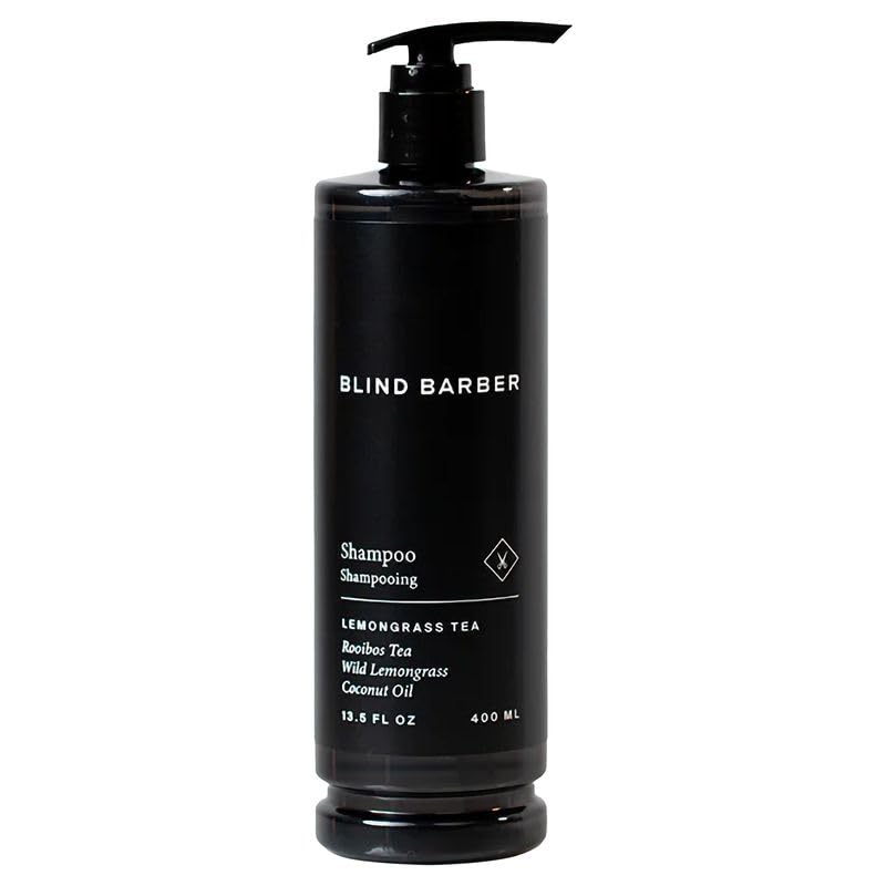 World Amenities Blind Barber Hair Shampoo - Rooibos Tea Fragrance Moisturizing Shampoo with Invigorates Senses